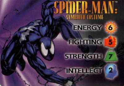 Spider-man : Symbiotic Costume 4-Grid Character Card